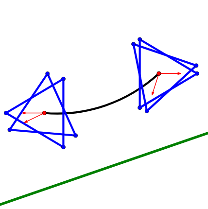 Preview for Optimal trajectories for planar rigid bodies with switching costs