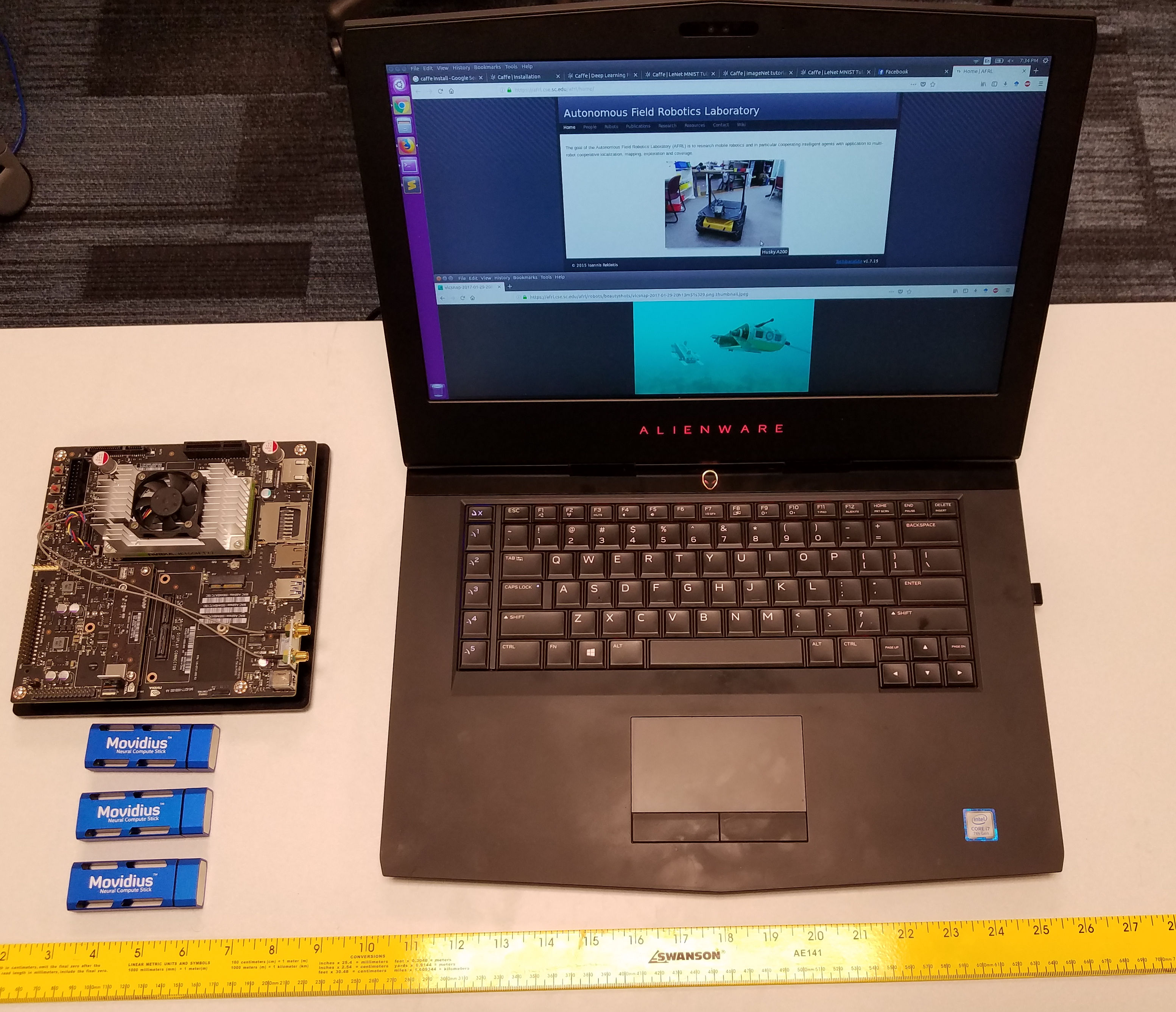 Preview for Deep Neural Networks: a Comparison on Different Computing Platforms